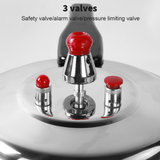 7L Aluminum Pressure Cooker with Dual Handles