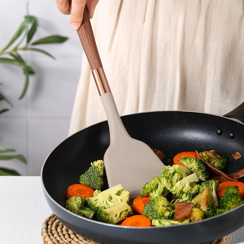 Silicone Kitchenware Set with Storage Holder