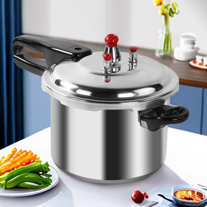7L Aluminum Pressure Cooker with Dual Handles